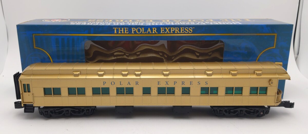 Lionel 6-25796 O Polar Express Scale Gold Observation Car