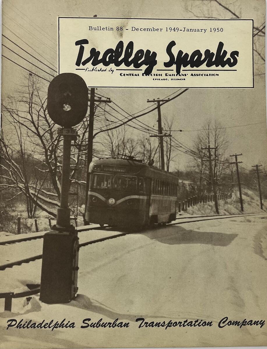 Trolley sparks bulletin 88 paperback book by James J Buckley VG