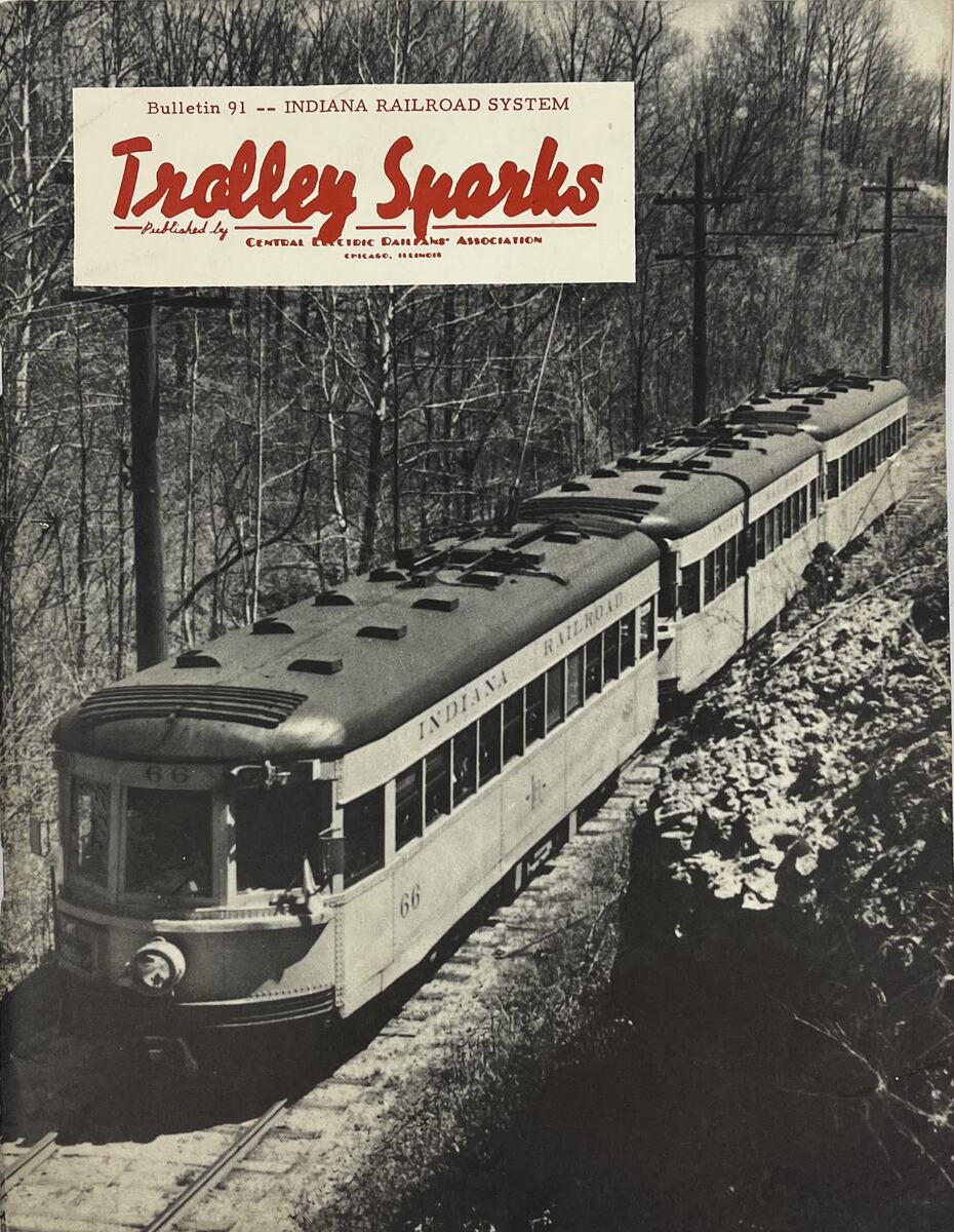 Trolley Sparks Bulletin 91 paperback book by Krambles, George VG