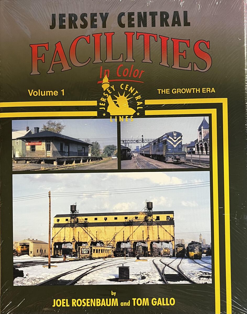 Jersey Central Facilities Vol 1 Hardcover Book By Joel Rosenbaum And Tom Gallo MT