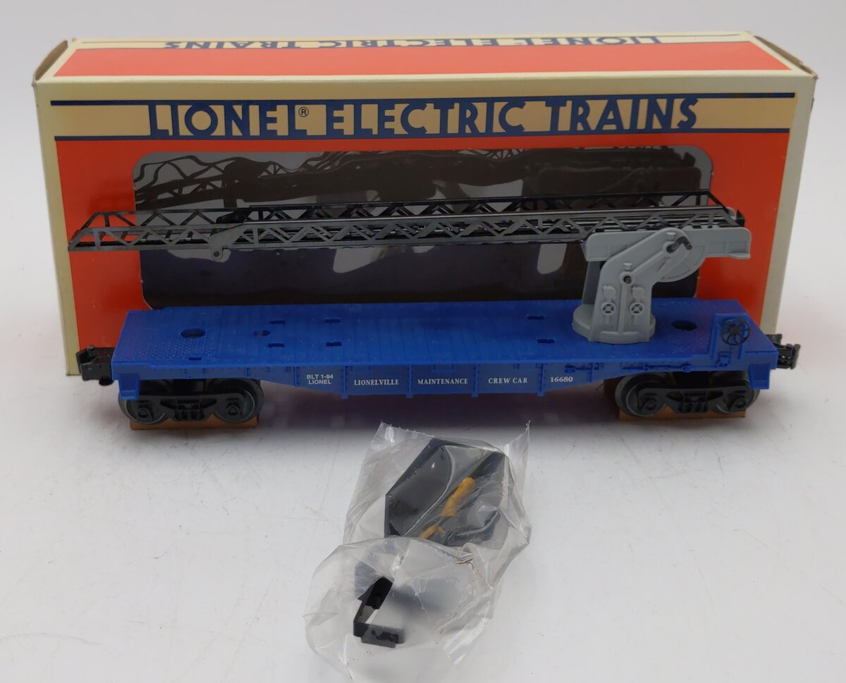 Lionel 6-16680 O Gauge Lionel Cherry Picker Car NIB