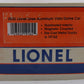 Lionel 6-19162 O Gauge Lionel Lines Aluminum Silver Sky Vista Dome Car EX/Box