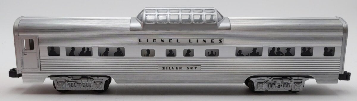 Lionel 6-19162 O Gauge Lionel Lines Aluminum Silver Sky Vista Dome Car EX/Box