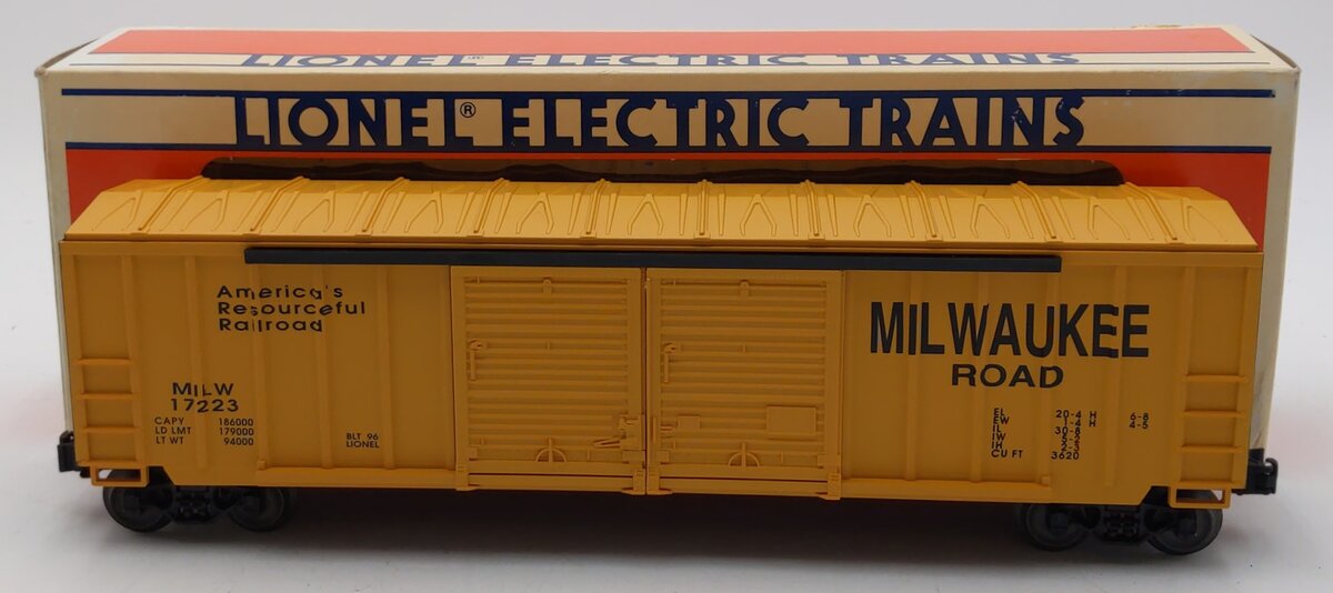 Lionel 6-17223 O Gauge Milwaukee Road Double-Door Boxcar #17223 LN/Box