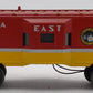 Lionel 6-9382 O Gauge Florida East Coast Bay Window Lighted Caboose #9382 LN/Box