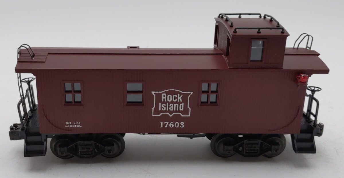 Lionel 6-17603 O Gauge Rock Island Woodside Caboose #17603 LN/Box