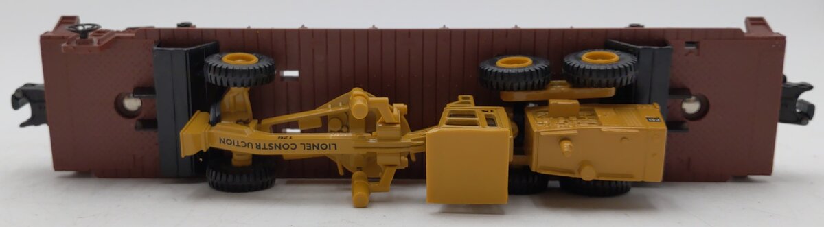 Lionel 6-16934 O Gauge Pennsylvania Flatcar w/Ertl Road Grader LN