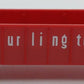 Lionel 6-16355 O Gauge Burlington Gondola w/ Containers LN/Box