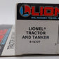 Lionel 6-12777 O Gauge Red Truck Chevron Tractor & White Tanker