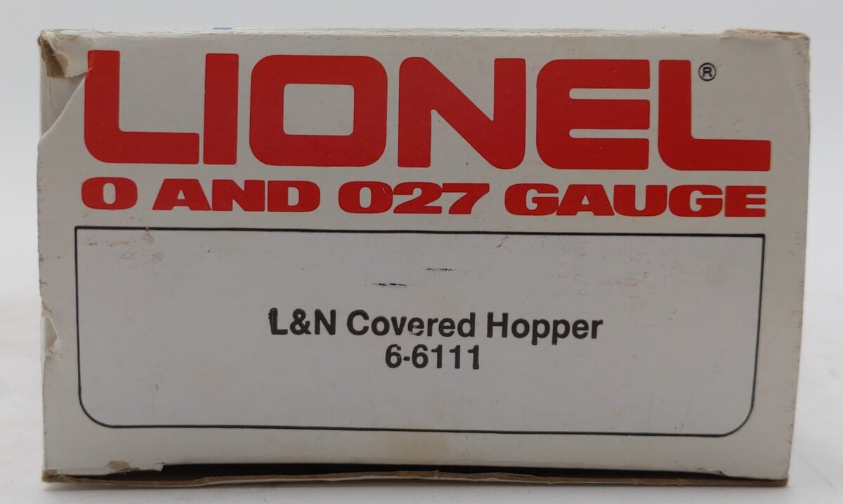 Lionel 6-6111 O Gauge Louisville & Nashville Gray Covered Hopper LN/Box