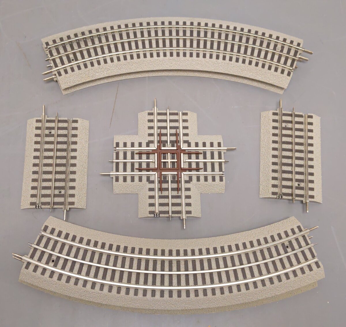 Lionel 6-12030 O FasTrack Figure-8 Expansion Track Pack LN/Box
