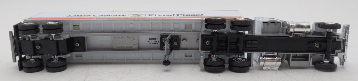 Lionel 6-12807 O Little Caesars Tractor & Trailer Truck EX/Box