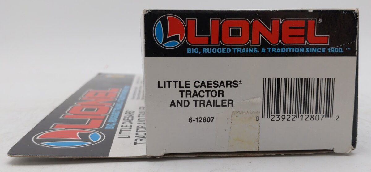 Lionel 6-12807 O Little Caesars Tractor & Trailer Truck LN/Box