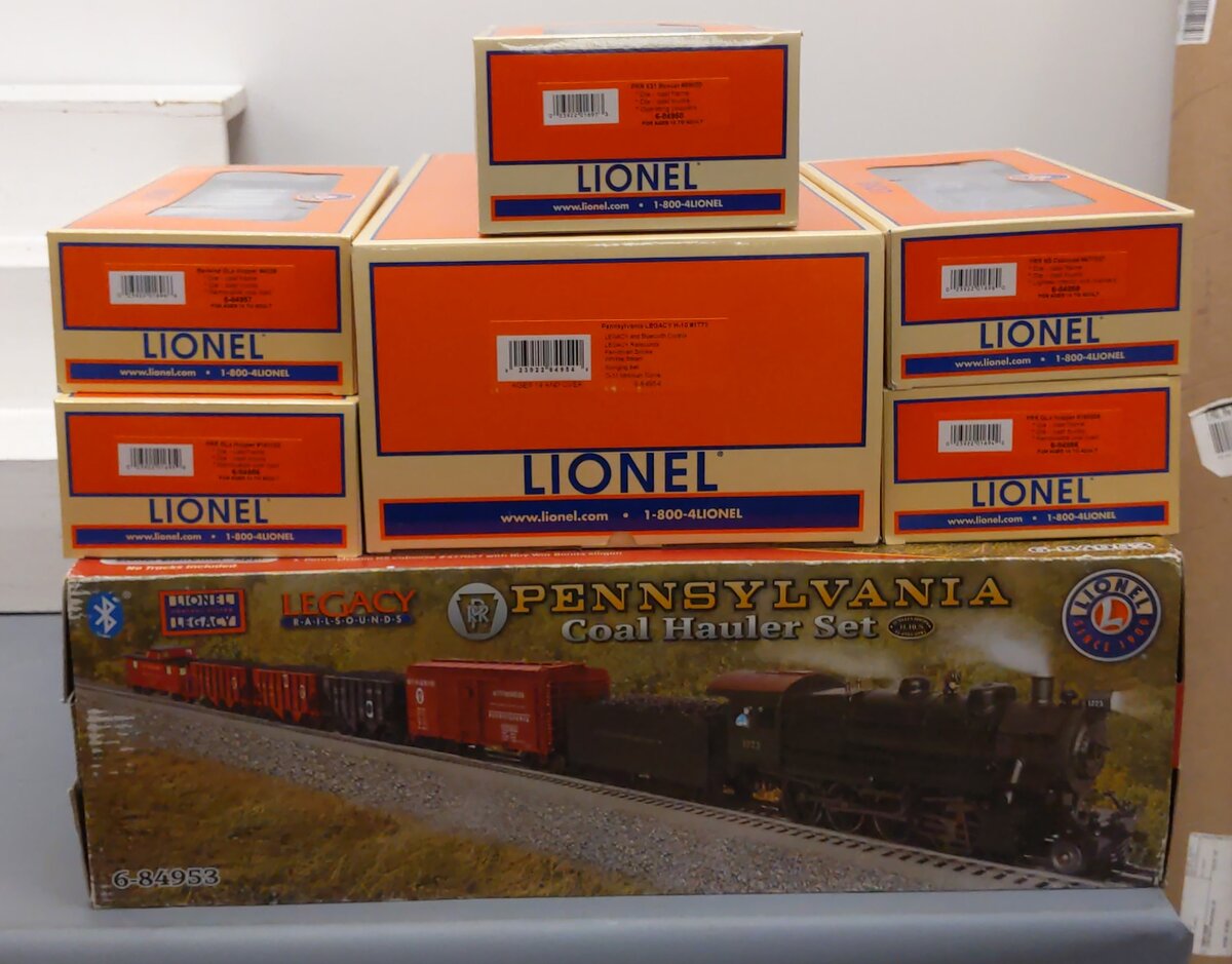 こんむにえる Lionel 6-84953 O Gauge Pennsylvania H10 Steam Coal Hauler Set with