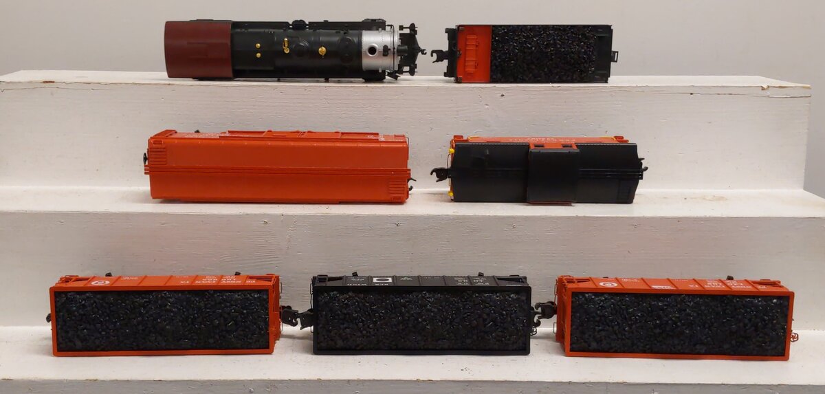 Lionel 6-84953 O Gauge Pennsylvania H10 Steam Coal Hauler Set with