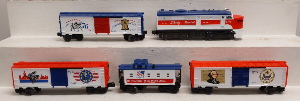 Lionel 6-1577 O Gauge Liberty Special Set EX/Box