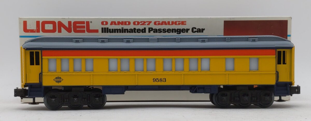 Lionel 6-9583 O Gauge Chessie Steam Special Passenger Car #9583 LN/Box