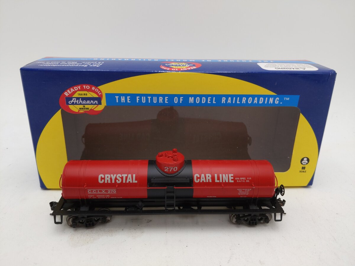 Athearn 76678 HO Crystal Car Line 1-Dome Tank Car #270