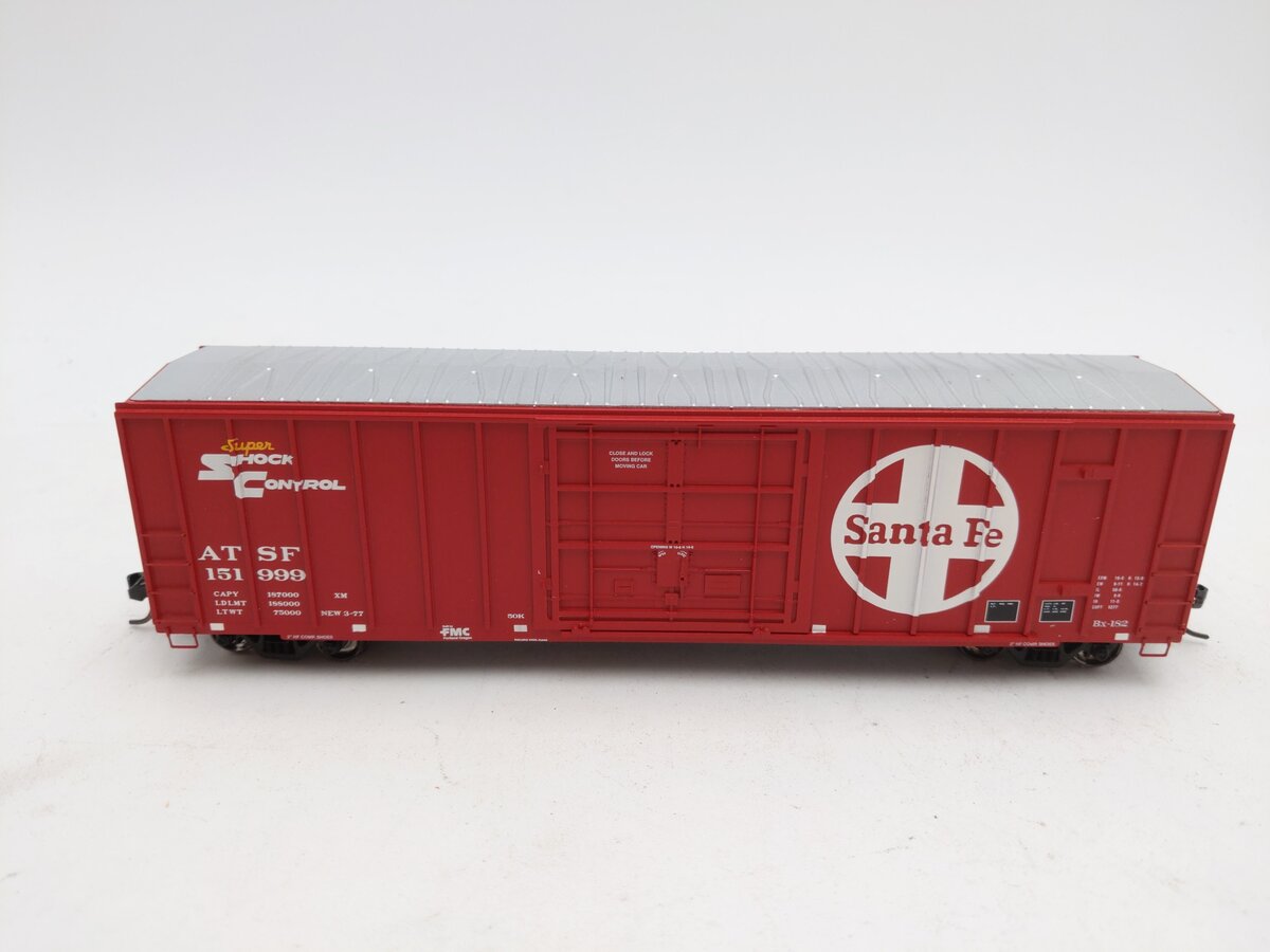 Athearn 87423 HO Santa Fe 50' FMC Plug Door Boxcar #151999