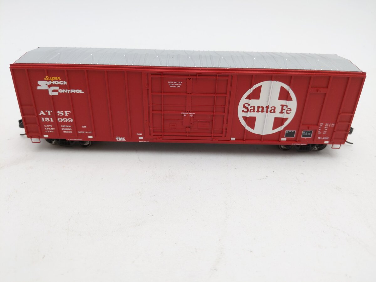 Athearn 87423 HO Santa Fe 50' FMC Plug Door Boxcar #151999