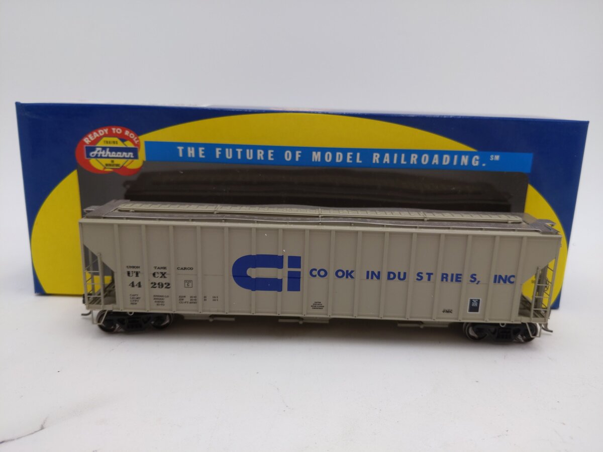 Athearn 73874 HO Cook Industries Co. FMC 4700 Covered Hopper #44292