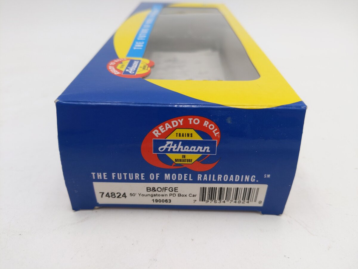 Athearn 74824 HO B&O/FGE 50' Youngstown Door Boxcar #190063
