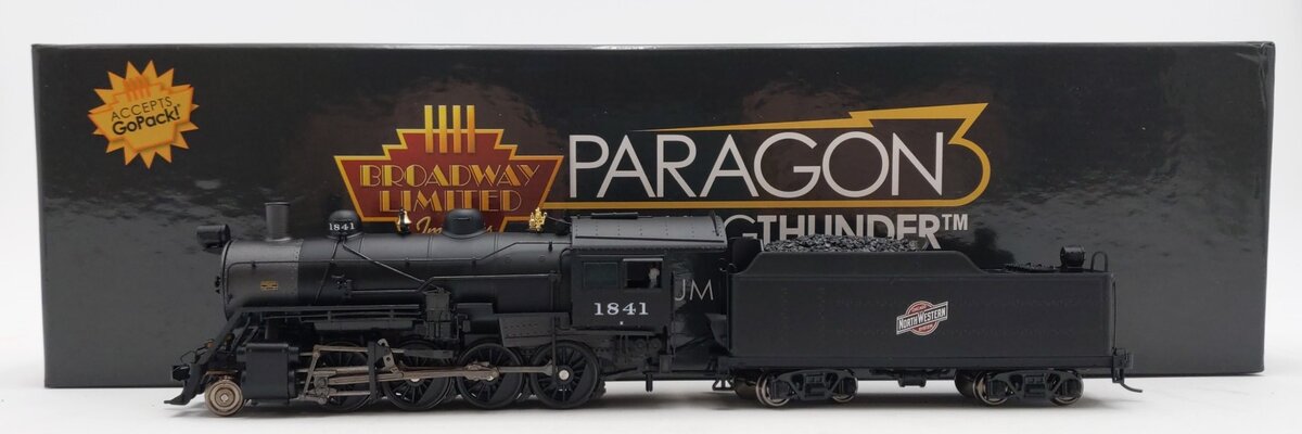 Broadway Limited 6343 HO C&NW 2-8-0 Consolidation Steam Loco Sound/DCC #1841