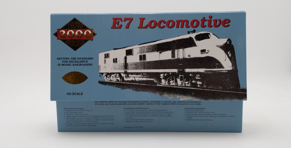 Proto 2000 21117 HO PRR EMD E-7A Diesel Locomotive #5863A (A-Unit) LN/Box