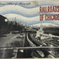 Railroads of Chicago Trains Album of Photographs Book 18 spiral book