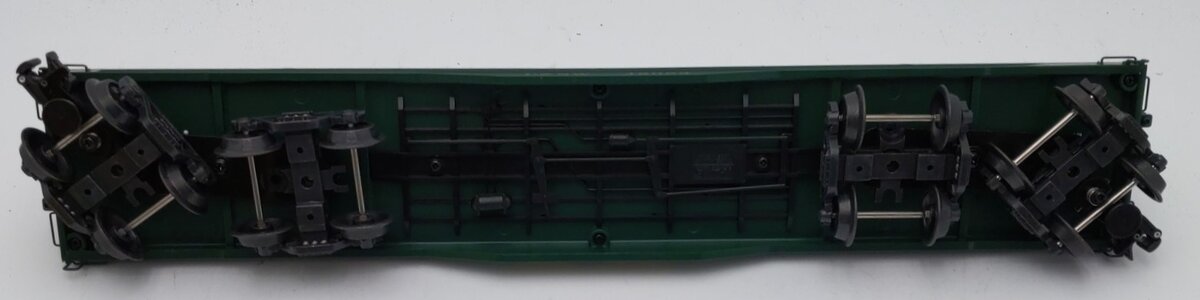 K-Line K693-1311 O Gauge Chicago & North Western Flatcar with I-Beam Load NIB