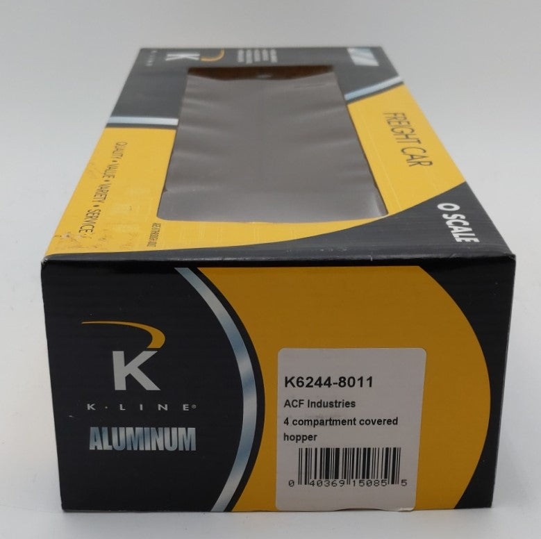K-Line K6244-8011 ACF Industries 4 Compartment Covered Hopper LN/Box