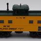MTH 30-7727 O Gauge Chicago Northwestern Steel Caboose #10801 LN/Box