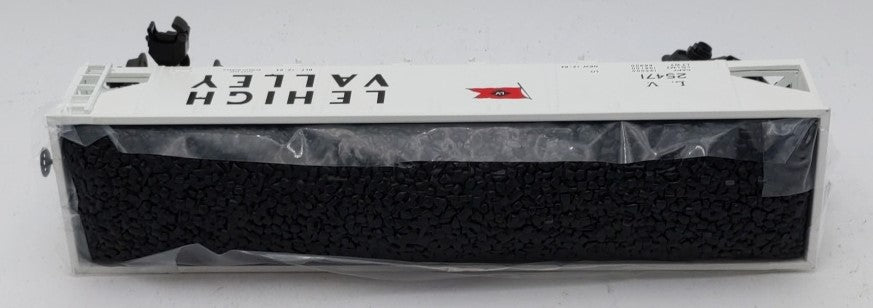 MTH 30-8002 O Gauge Lehigh Valley Diecast 4-Bay Hopper #25471 w/Coal Load LN/Box