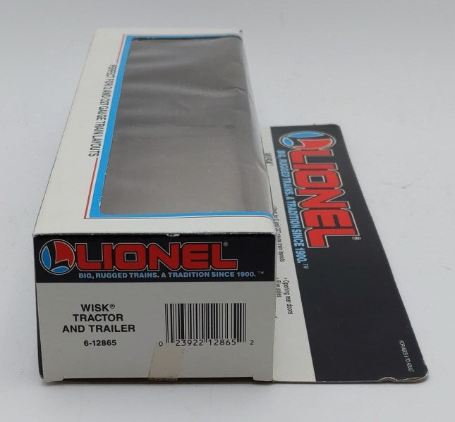 Lionel 6-12865 O / O27 Gauge Wisk Tractor & Trailer Diecast & Plastic LN/Box