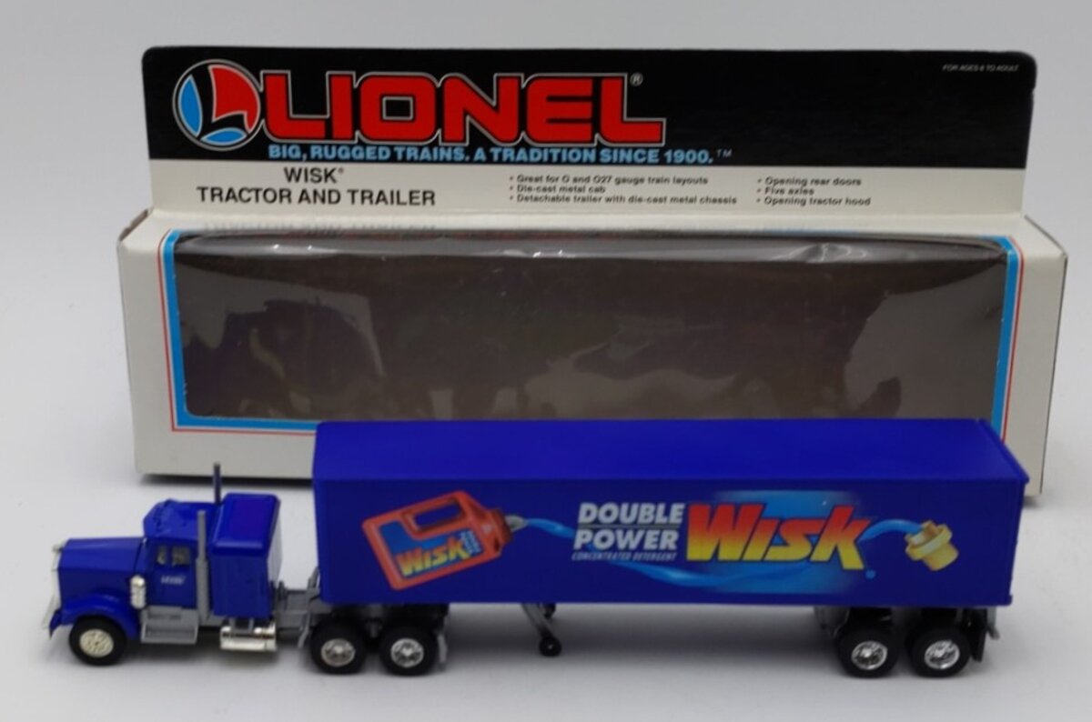 Lionel 6-12865 O / O27 Gauge Wisk Tractor & Trailer Diecast & Plastic LN/Box