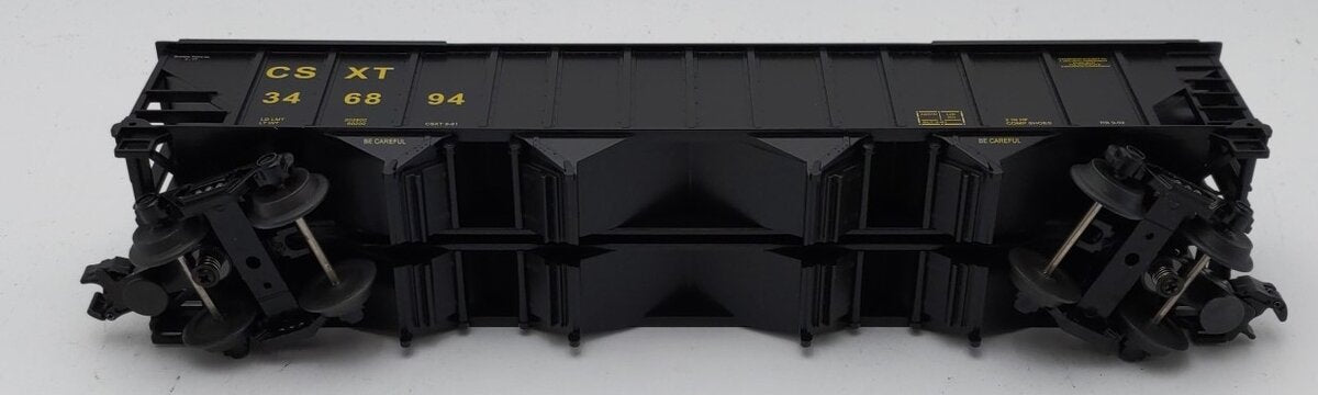 MTH 20-97407 O CSX 4-Bay Hopper Car w/ Coal Load #346894 LN/Box