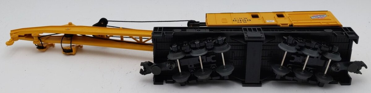 MTH 20-98238 O Gauge Chicago & Northwestern Railroad Wrecker Crane Car #6359 NIB