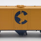 Athearn HO C&O 50' 3-Bay Covered Hopper #2162 - Custom/Kadee Couplers EX