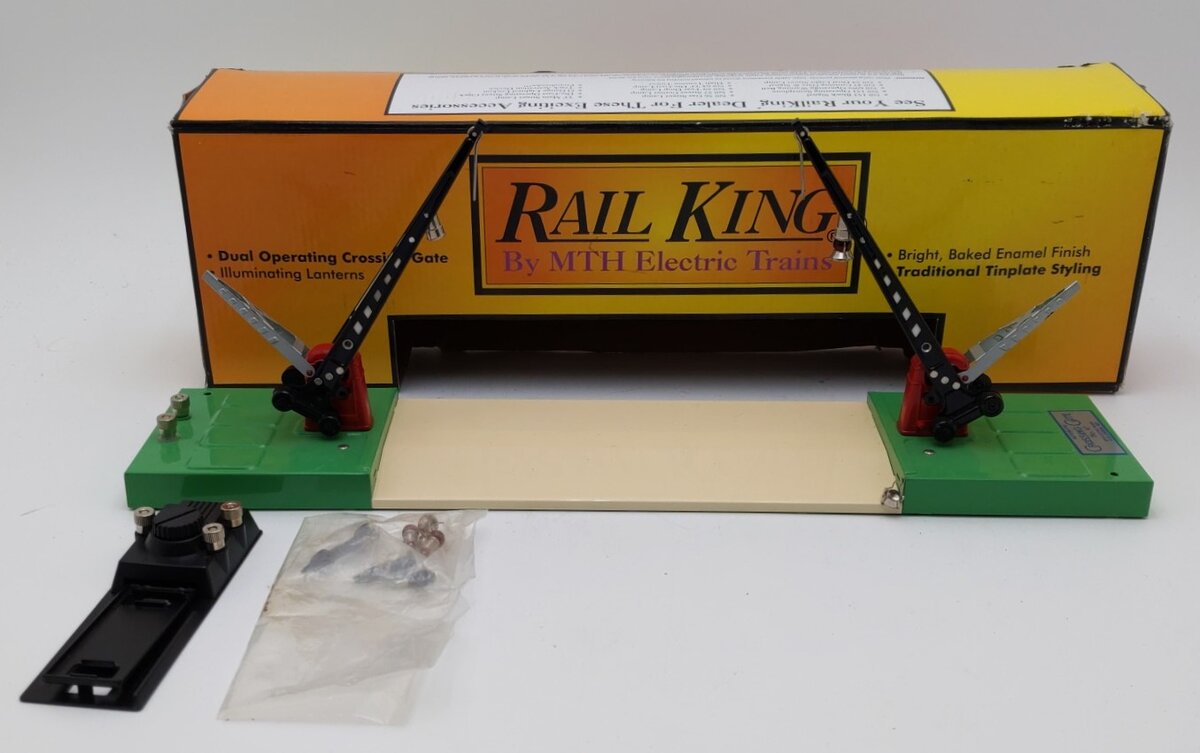 MTH 30-1080 O Gauge Crossing Gate and Signal #47