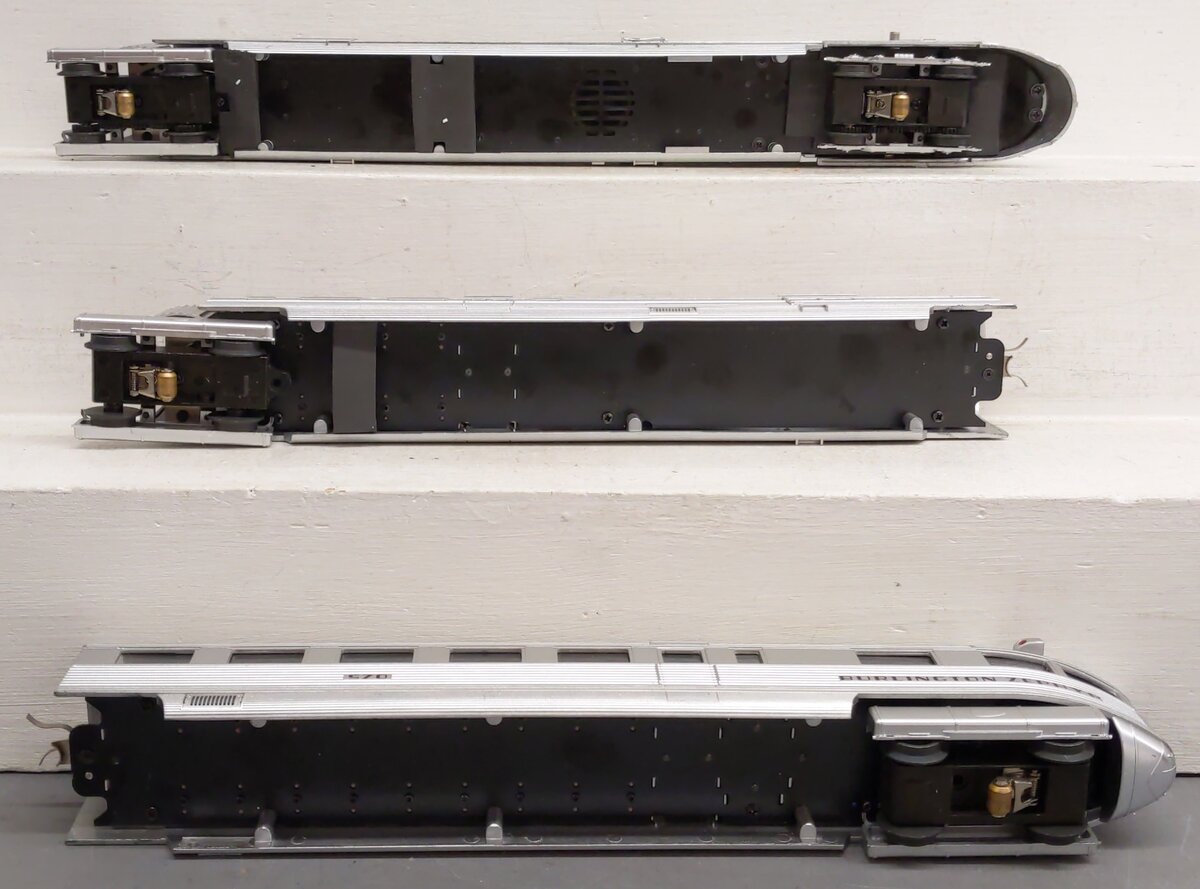 Lionel 6-38860 O Scale Burlington Pioneer Zephyr O Gauge Diesel Train Set EX/Box