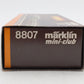 Marklin 8807 Z Scale Southern 2-8-2 Mikado Steam Locomotive & Tender LN/Box