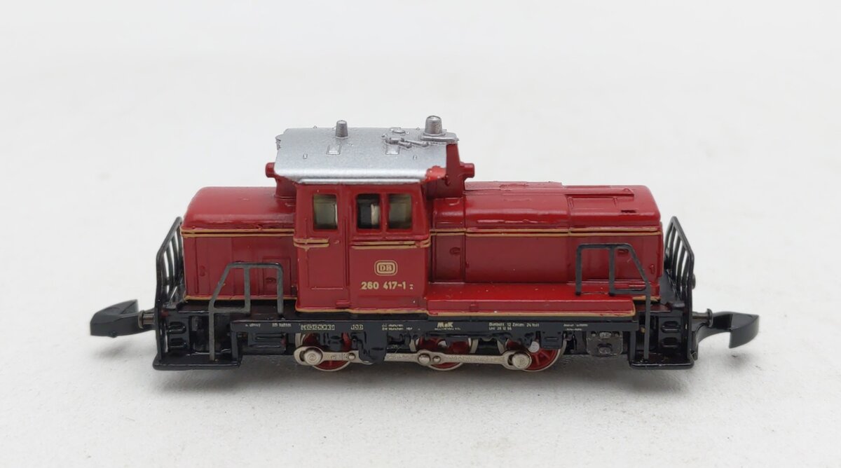 Märklín Mini-Club 8864 DB 260 Diesel Switch Locomotive Train