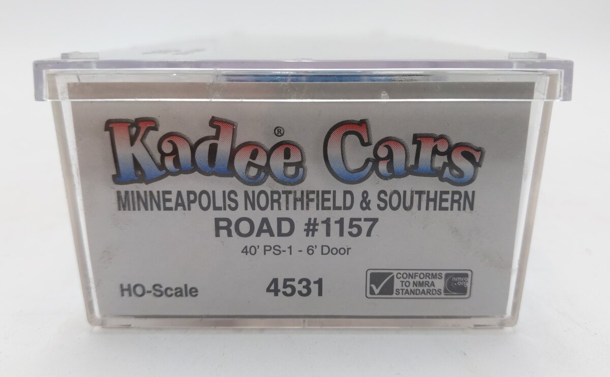 Kadee 4531 HO Minneapolis Northfield & Southern 40' Boxcar #1157
