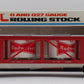 Lionel 6-9193 O Gauge Budweiser Vat Car with Red & White Vats #9193 LN/Box