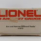 Lionel 6-9812 O Gauge Arm & Hammer Billboard Refrigerator Car #9812 LN/Box