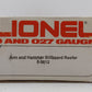 Lionel 6-9812 O Gauge Arm & Hammer Billboard Refrigerator Car #9812 LN/Box