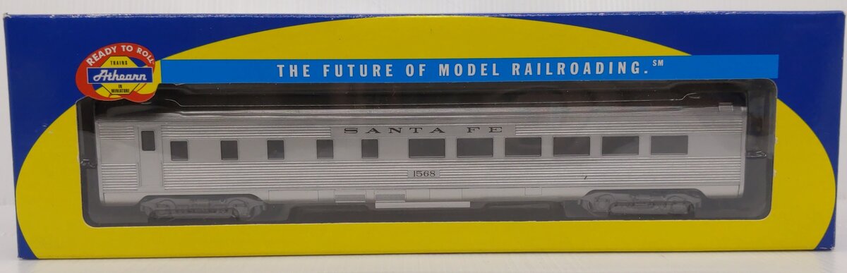 Athearn 7912 HO Scale Santa Fe Streamlined Diner Car #1568