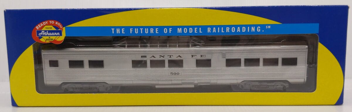 Athearn 7913 HO Scale Santa Fe Streamlined Vista Dome #500