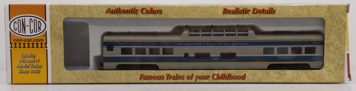 Con-Cor 0001-00940R HO Scale Mopac 'Eagle' 72 Ft Dome Passenger Car #890