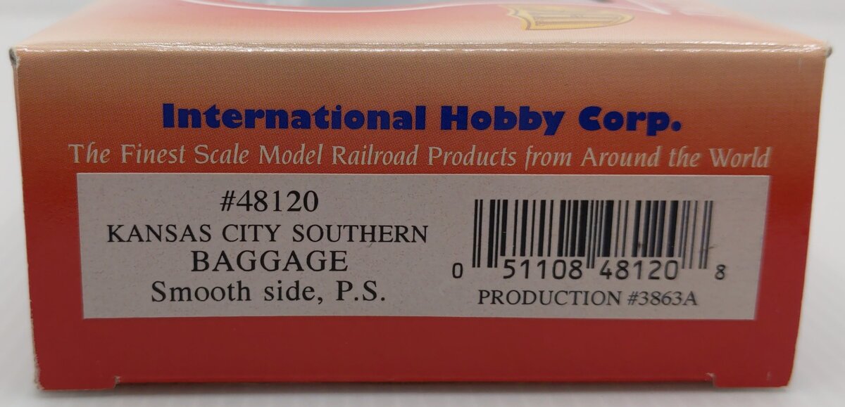 IHC 48120 HO Scale KCS Smooth Side Baggage #65 LN/Box